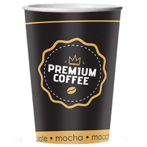 Premium coffee χάρτινα ποτήρια 12-14oz 50τεμ Premium Coffee - 1