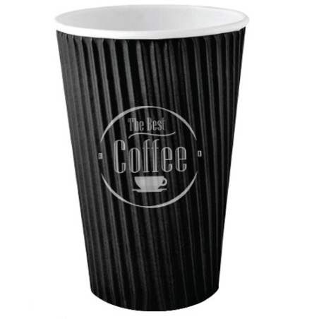 Ripple best coffee χάρτινα ποτήρια 12oz 25τεμ