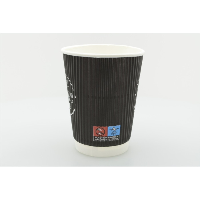 Ripple best coffee χάρτινα ποτήρια 12oz 25τεμ