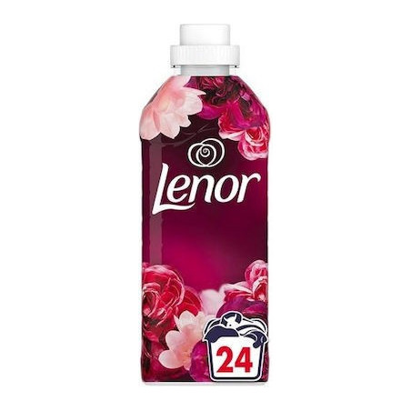 Lenor συμπ, μαλακτικό ρούχων ρουμπίνι & γιασεμί 24μεζ 504ml