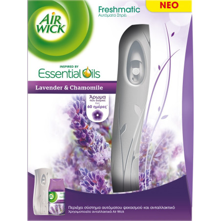 Air Wick fresh matic συσκευή με ανταλλακτικό με λεβάντα & χαμομήλι 250ml Air Wick - 2