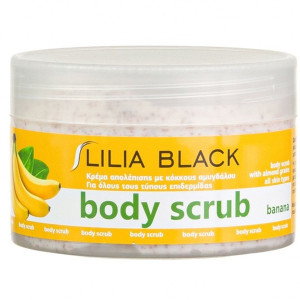 Lilia black scrub σώματος μπανάνα 250ml Lilia Black - 1