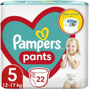 Pampers pants πάνες βρακάκι νο5 12-17kg 22τεμ