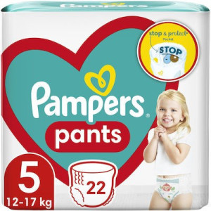 Pampers pants πάνες βρακάκι νο5 12-17kg 22τεμ Pampers - 1