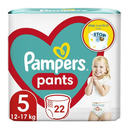 Pampers pants πάνες βρακάκι νο5 12-17kg 22τεμ