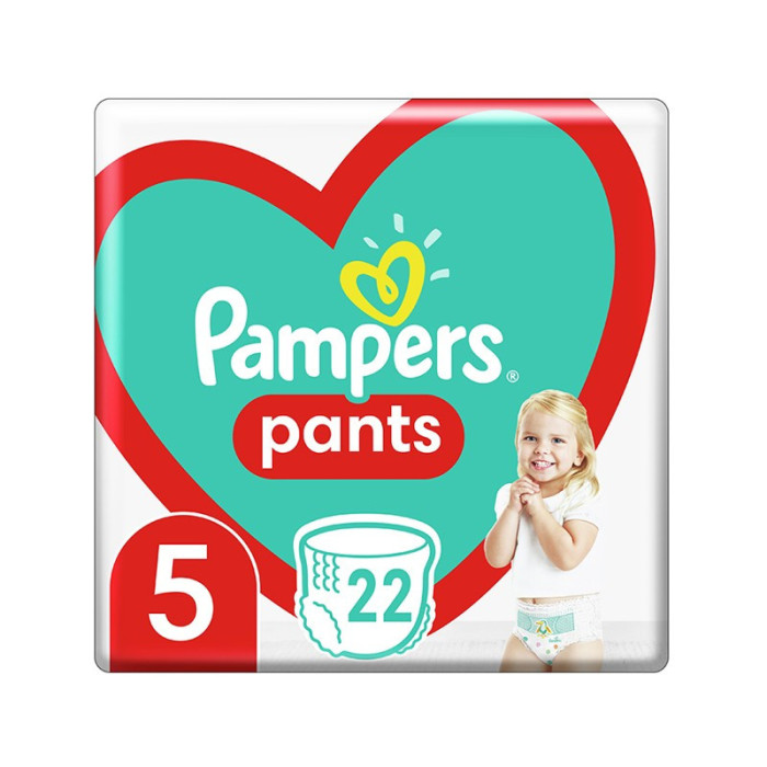 Pampers pants πάνες βρακάκι νο5 12-17kg 22τεμ