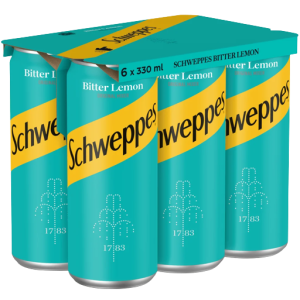 Schweppes bitter lemon 6x330ml