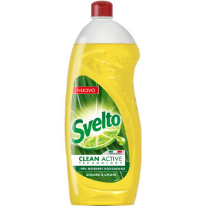 Svelto υγρό πιάτων λεμόνι & τζίντζερ 980ml Svelto - 1