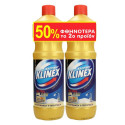 Klinex χλωρίνη plus gold παχύρρευστη 2x1200ml