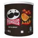 Pringles τσιπς 40gr, hot & spicy  - 1