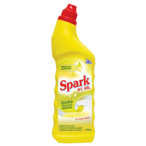 Spark wc υγρο τουαλετας 750ml κιτρινο/ενεργο χλωριο  - 1