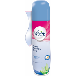 Veet αποτριχωτική κρέμα σε spray για ευαίσθητα δέρματα 150ml Veet - 1