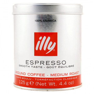 Illy καφές espresso αλεσμένος classico 125gr