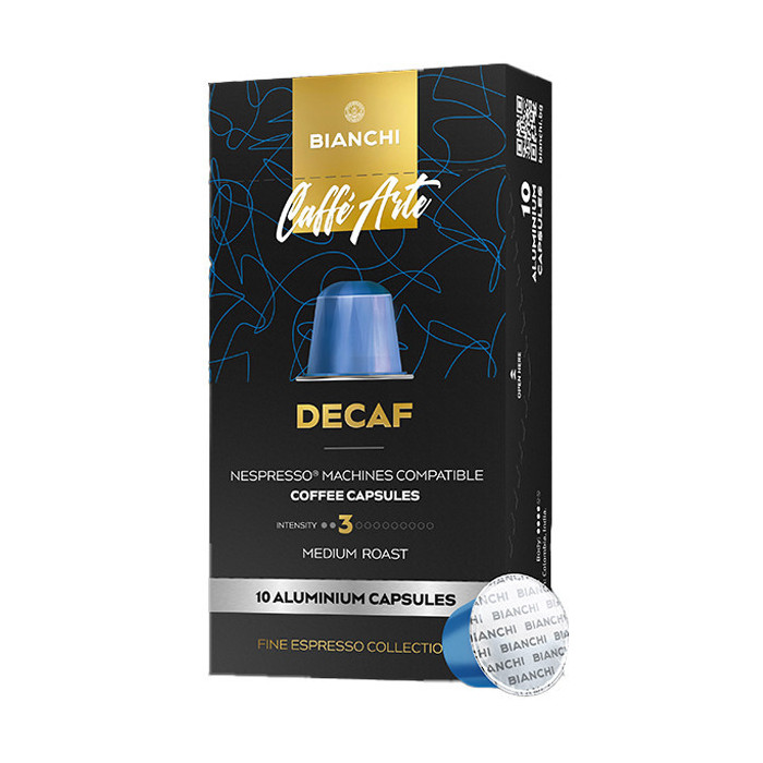 Bianchi Nespresso Decaf Espresso σε κάψουλες 10x5,5gr