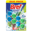 Bref power active μπλοκ τουαλέτας pine 2x50ml Bref - 1