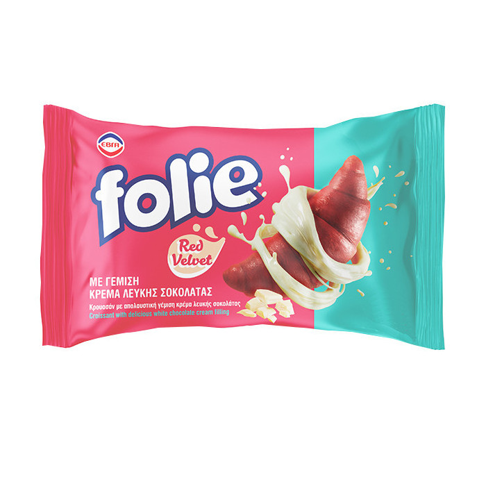 Έβγα folie κρουασάν red velvet 100gr