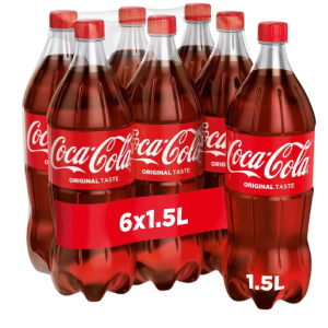 Coca cola αναψυκτικό original 6x1.5lt