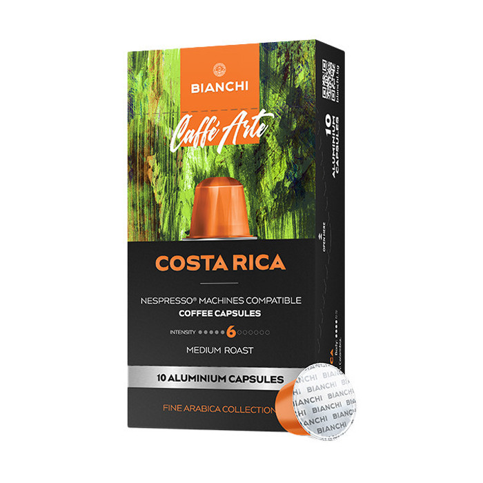 Bianchi Nespresso Costa Rica Espresso σε κάψουλες 10x5,5gr