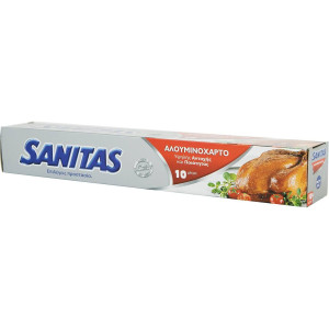 Sanitas αλουμινόχαρτο 10m Sanitas - 2