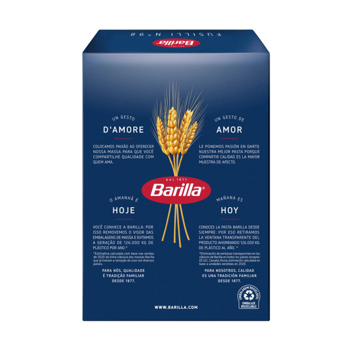 Barilla ζυμαρικά fusilli No98 500gr Barilla - 2