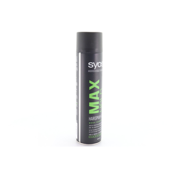 Syoss hair spray max hold No5 400ml Syoss - 6