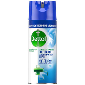 Dettol all in one απολυμαντικό spray crisp linen 400ml Dettol - 1