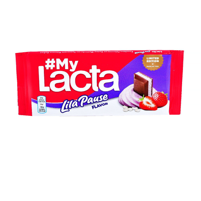 Lacta σοκολάτα lila pause 100gr