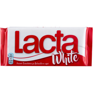 Lacta σοκολάτα λευκή 100gr Lacta - 1