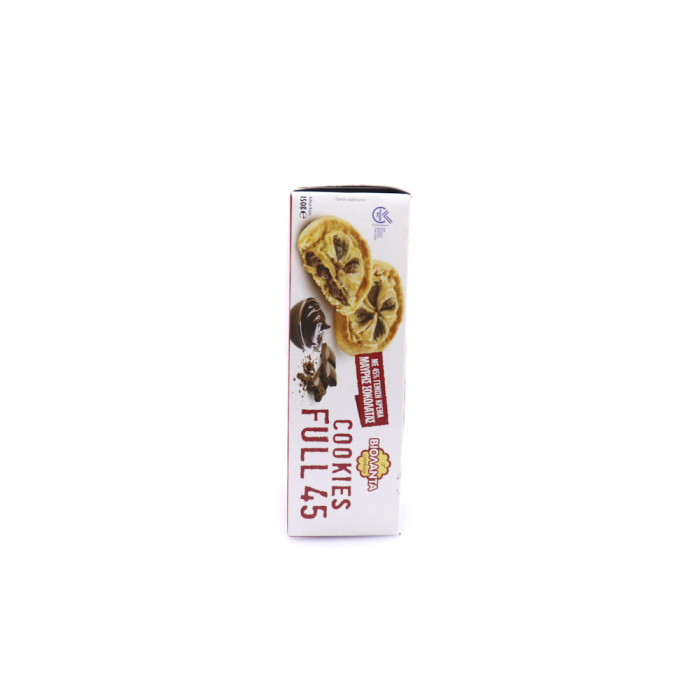 Βιολάντα μπισκότα cookies full 45 με μαύρη σοκολάτα 150gr