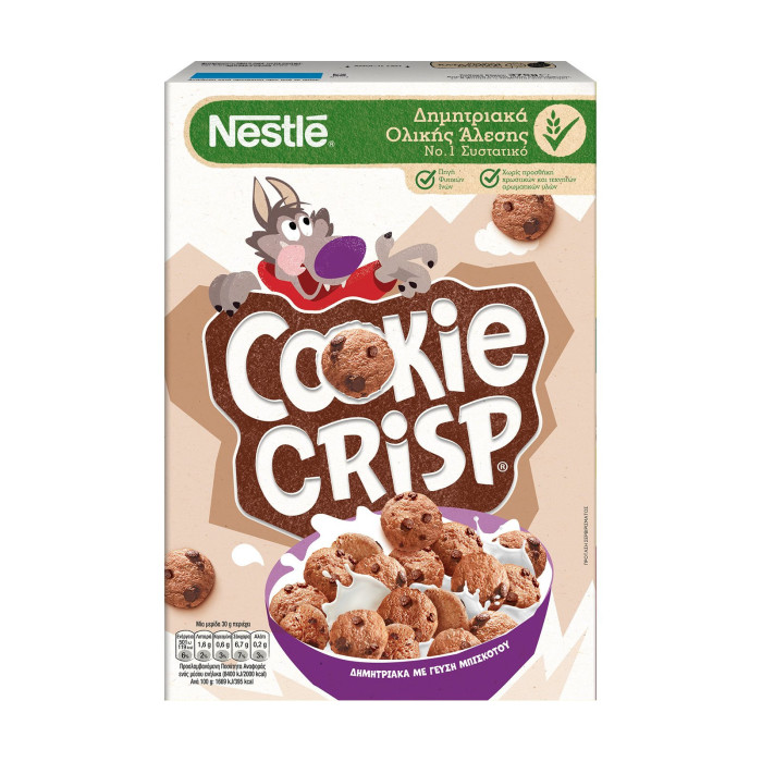 Nestle δημητριακά cookie crisp 375gr