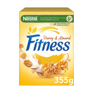 Nestle δημητριακά fitness με μέλι και αμύγδαλα 355gr