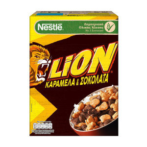 Nestle δημητριακά lion με καραμέλα και σοκολάτα 400gr Nestle - 1