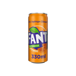 Fanta αναψυκτικό πορτοκαλάδα 330ml