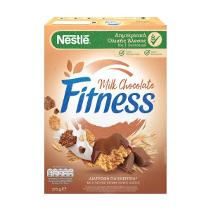 Nestle δημητριακά fitness με σοκολάτα γάλακτος 375gr  - 1
