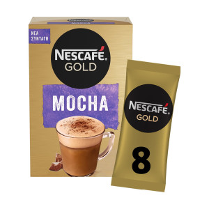 Nescafe gold ρόφημα καφέ στιγμιαίο mocha σε sticks 8x18gr