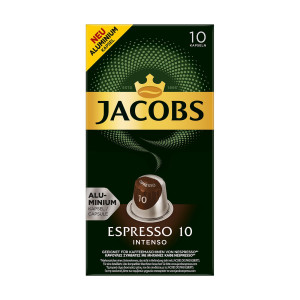 Jacobs espresso 10 intenso κάψουλες 10τεμ Jacobs - 1