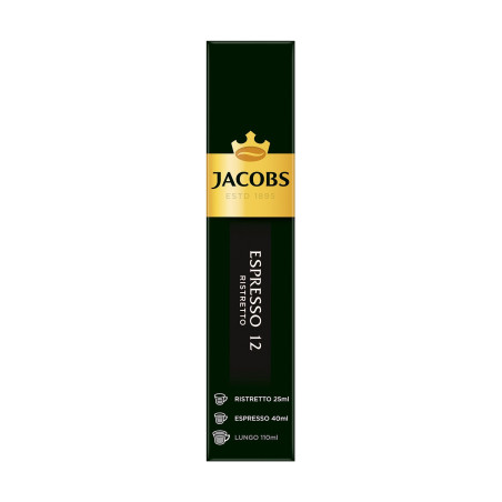 Jacobs κάψουλες espresso No12 ristretto 10τεμ