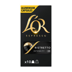 L'OR καφές espresso ristretto σε κάψουλες συμβατές με μηχανή Nespresso 10x5,2gr L'or - 1