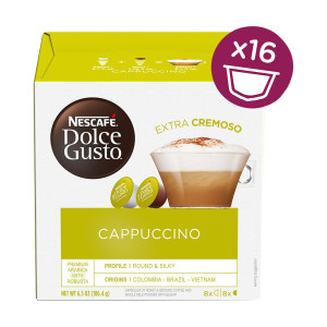 Nescafe dolce gusto cappuccino κάψουλες 16τεμ