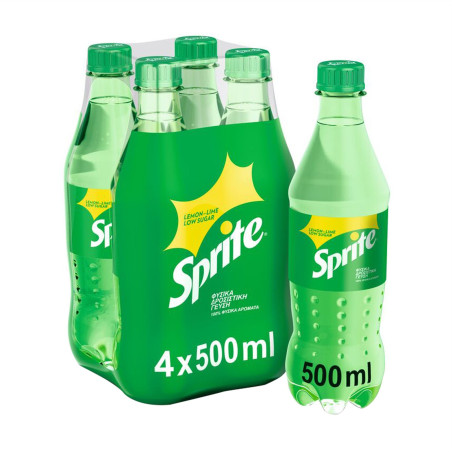 Sprite γκαζόζα 4x500ml