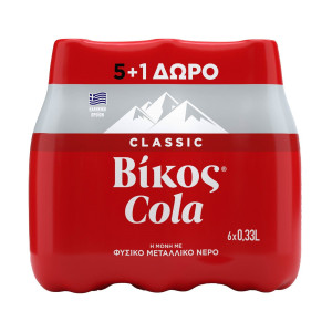 Βίκος cola 6x330ml