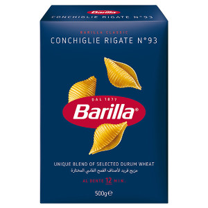 Barilla conchiglie rigate No93 500gr Barilla - 1