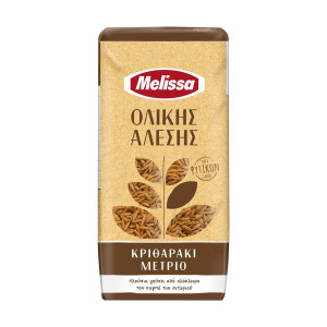 Melissa κριθαράκι μέτριο ολικής αλέσεως 500gr Melissa - 1