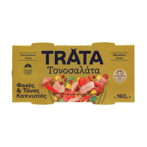 Trata τονοσαλάτα με φακές 2x160gr  - 1