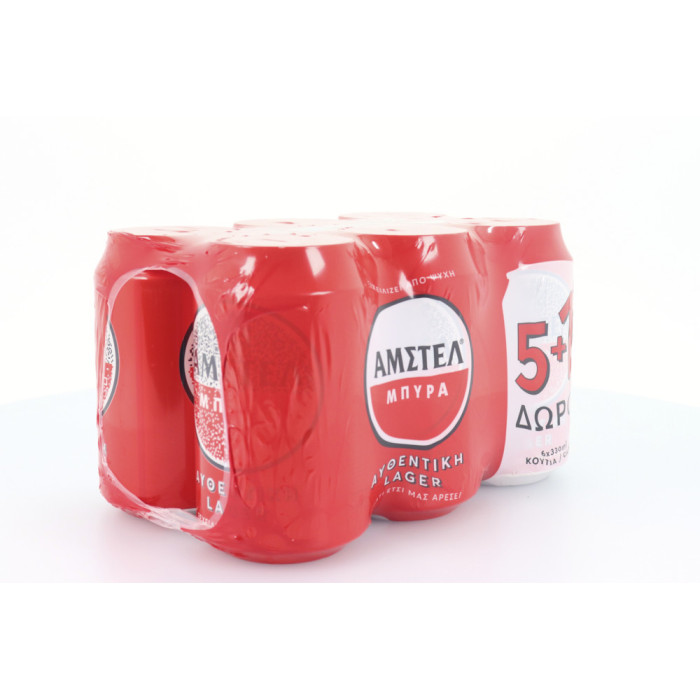 Amstel μπύρα 6x330ml