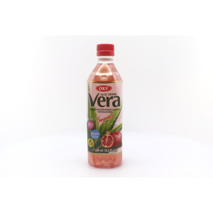 Okf aloe vera sugar free με ρόδι 500ml Okf - 4