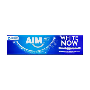 AIM οδοντόκρεμα white now 75ml Aim - 1