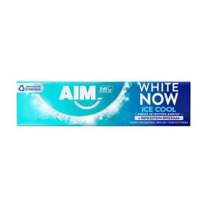 AIM οδοντόκρεμα white now ice cool 75ml Aim - 1