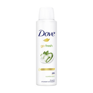 Dove αποσμητικό σώματος deo spray go fresh cucumber & green tea scent 150ml