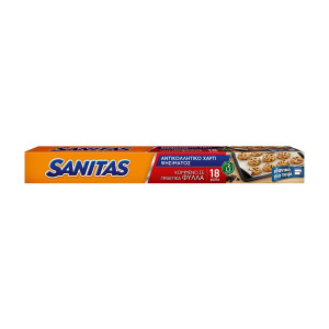 Sanitas αντικολλητικό χαρτί 18 φύλλα Sanitas - 1